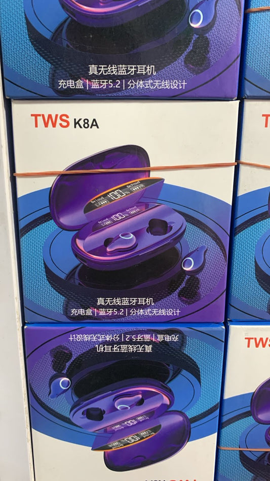 TWS K8/K8A Wireless Earbuds
