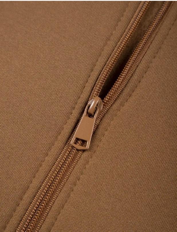 Plain Zipper Track Suit